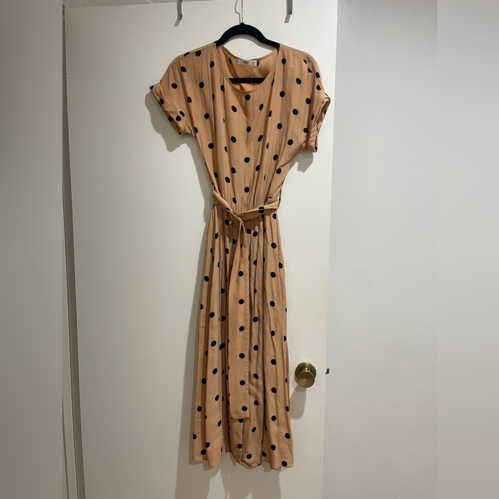 Mango Polka Dot Dress